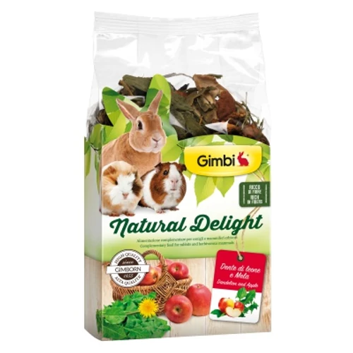 Gimbi Natural Delight pitypang és alma 100 g