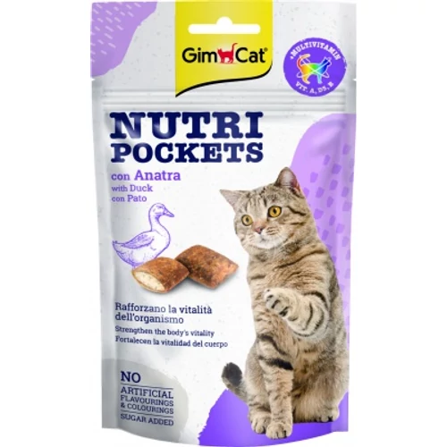 GimCat Nutri Pockets Kacsa 60 g