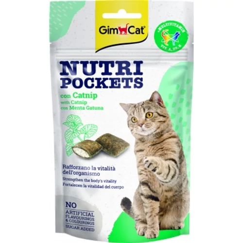 GimCat Nutri Pockets Macskamenta 60 g