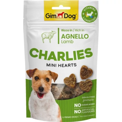 GimDog Charlies Bárányszív 70 g