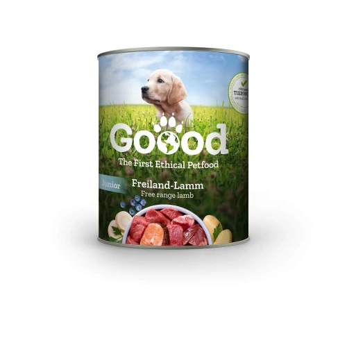 Goood konzerv bárányos-pisztrángos teljes értékű nedves eledel kölyök- és fiatal kutyáknak 800 g 800 g