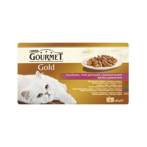Gourmet Gold Duó élmény multipack 4 x 85 g