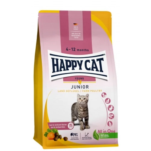 Happy Cat Junior Land Geflügel - Baromfi 300 g