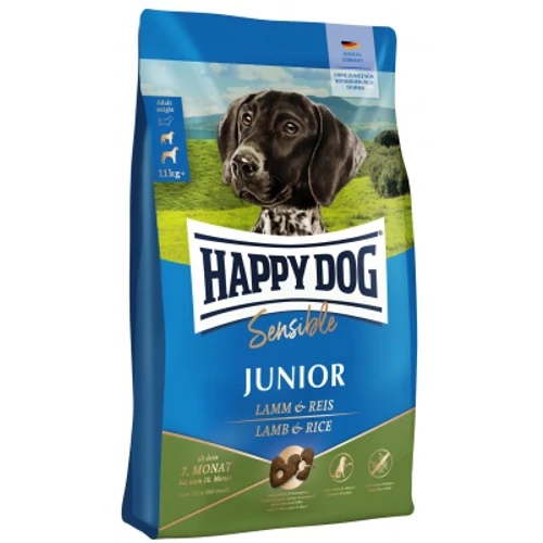 Happy Dog Sensible Junior Lamm & Reis 1 kg