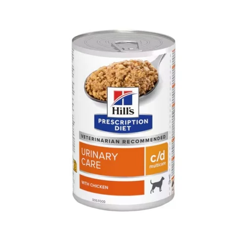 Hill's Prescription Diet c/d Multicare Urinary Care kutyatáp - konzerv 370 g