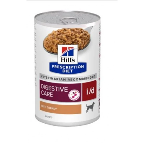 Hill's Prescription Diet i/d Digestive Care kutyatáp, pulyka - konzerv 360 g
