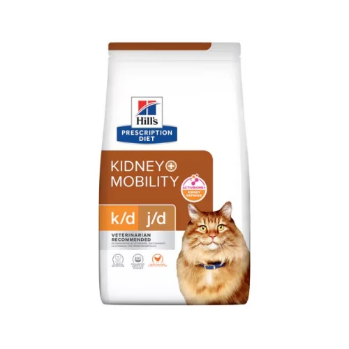 Hill's Prescription Diet k/d + Mobility száraz macskatáp 1.5 kg