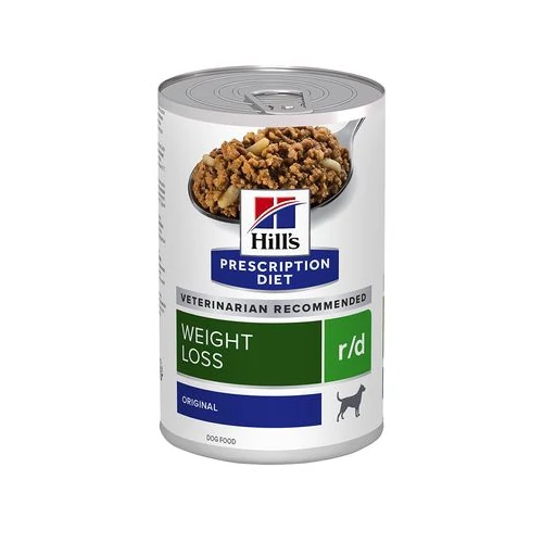 Hill's Prescription Diet r/d Weight Reduction kutyatáp - konzerv 350 g
