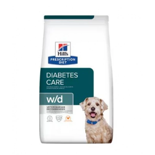 Hill's Prescription Diet w/d Digestive/Weight/Diabetes Management száraz kutyatáp 4 kg