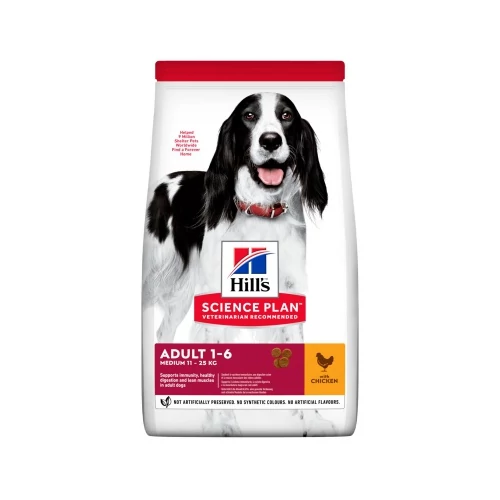 Hill's Science Plan Adult Medium száraz kutyatáp 2.5 kg