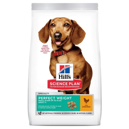 Hill's Science Plan Adult Perfect Weight Small & Mini száraz kutyatáp 1.5 kg