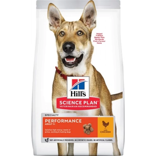 Hill's Science Plan Adult Performance száraz kutyatáp 14 kg