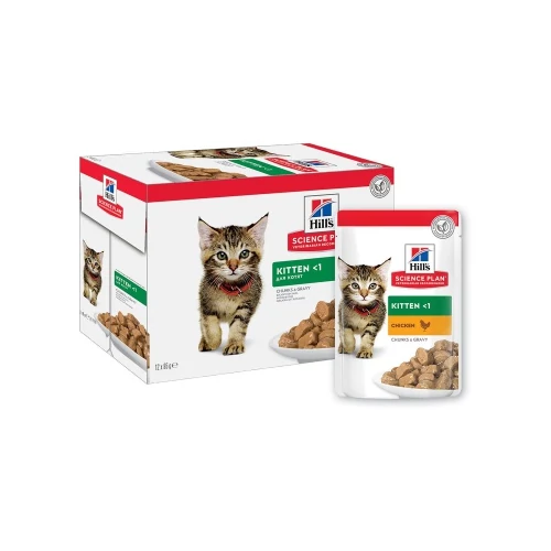 Hill's Science Plan Kitten nedves macskatáp 12 x 85 g
