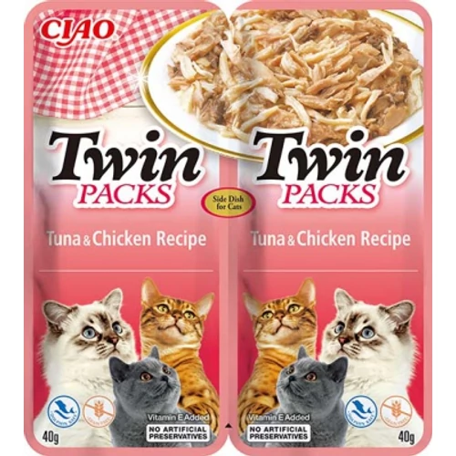 Inaba Cat Churu Twin Packs - tonhal-csirke 2 x 40 g