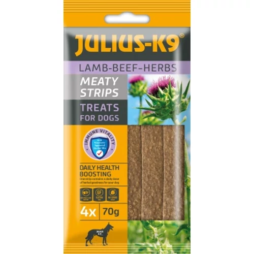 Julius K-9 Meaty Strips gyógynövényekkel 70 g-TÉLI ÁRZUHANÁS