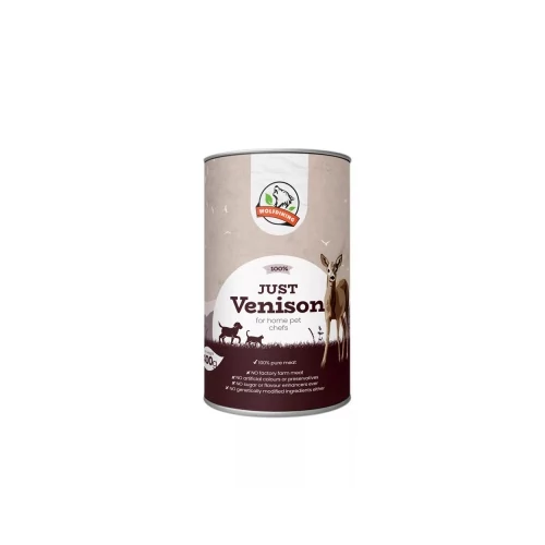 JUST VENISON 100% párolt őz 400 g