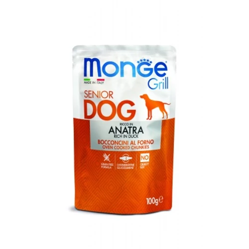 Monge Grill Dog Senior - kacsa 100 g
