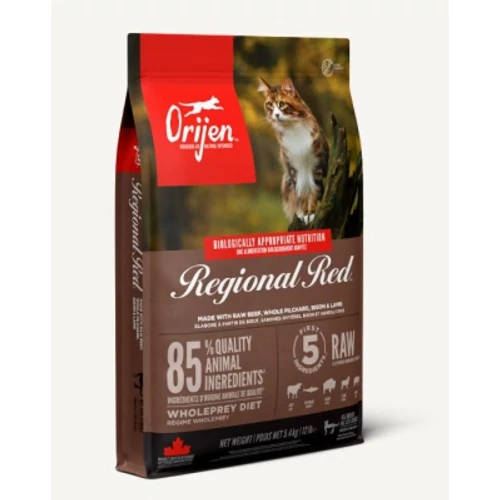 Orijen Regional Red - szárazeledel macskáknak 1.8 kg