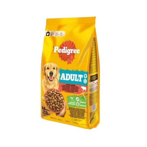 Pedigree Adult szárazeledel - marhával és zöldségekkel 12+3 kg