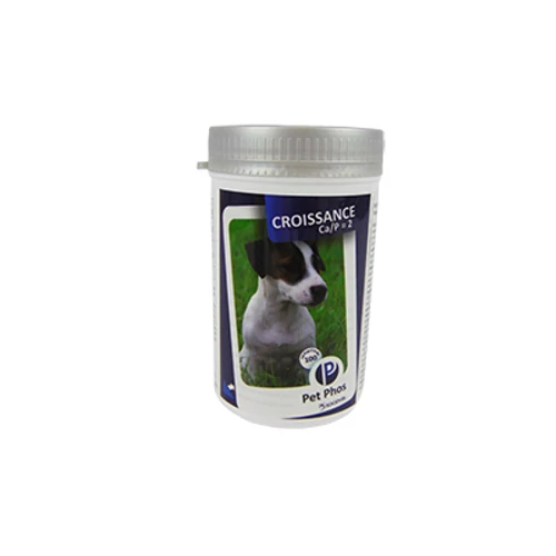Pet Phos® Growth Ca/P=2 Dog ízesített tabletta 100 db