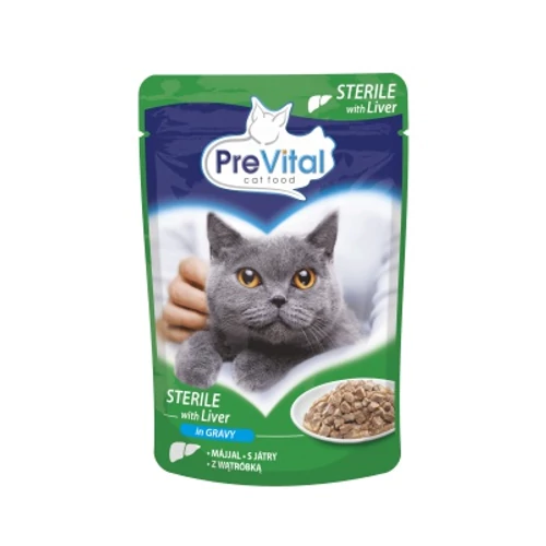 PreVital alutasakos eledel steril, májjal 24 x 100 g