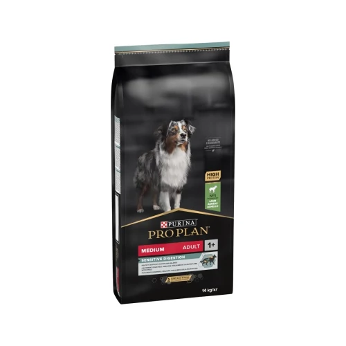 Pro Plan Adult Medium Sensitive Digestion Optidigest - Lamb 14 kg
