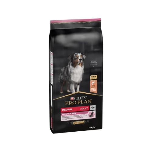 Pro Plan Adult Medium Sensitive Skin Optiderma - Salmon 14 kg
