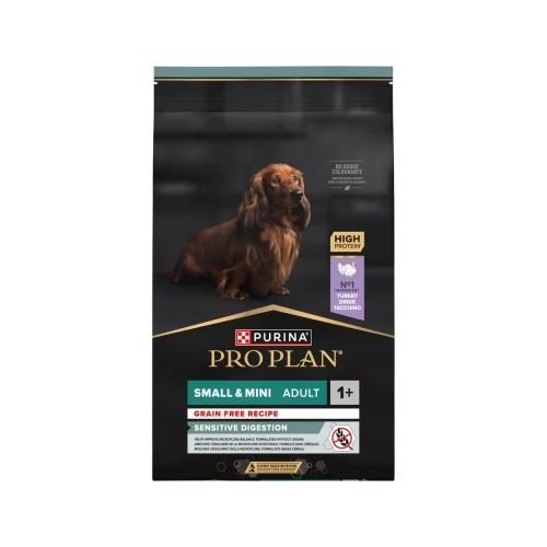 Pro Plan Adult Small & Mini Sensitive Digestion - Turkey 7 kg