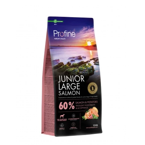 PROFINE JUNIOR LARGE SALM & POTATO 12 KG