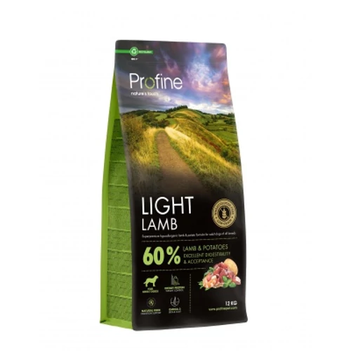 PROFINE LIGHT LAMB & POTATO 12 KG