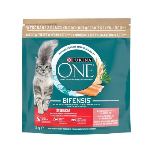 Purina ONE Bifensis Adult Sterilcat Salmon 1.5 kg