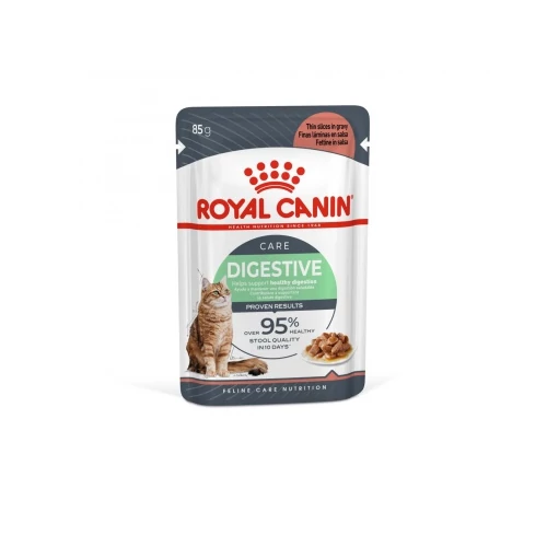 Royal Canin Digestive Care - szószos nedves táp érzékeny emésztésű felnőtt macskák részére 85 g