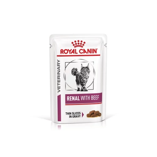 Royal Canin Feline Renal with Beef Wet - Alutasakos 85 g