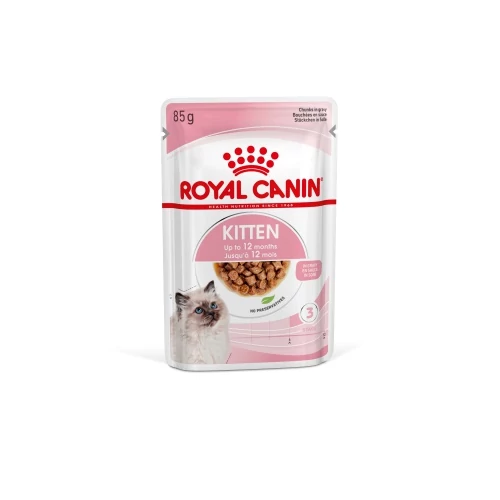 Royal Canin Kitten Jelly - kölyök macska zselés nedves táp 85 g