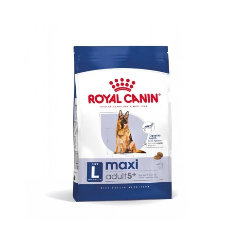 Royal Canin Maxi Adult 5+ - nagytestű idősödő kutya száraz táp 15 kg