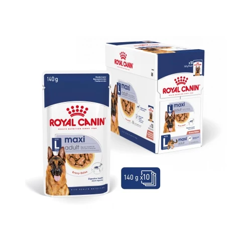 Royal Canin Maxi Adult alutasakos 10 x 140 g