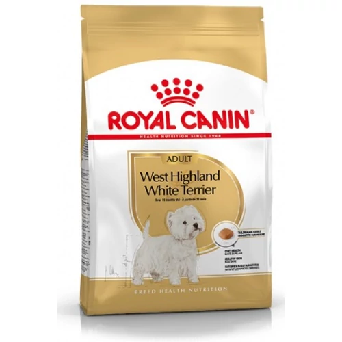 Royal Canin West Highlander White Terrier Adult - West Highlander White Terrier felnőtt kutya száraz táp 3 kg
