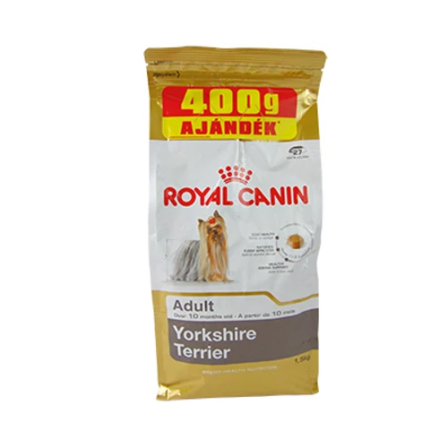 Royal Canin Yorkshire Terrier Adult - Yorkshire Terrier felnőtt kutya száraz táp 1.5 kg