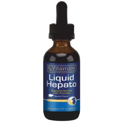Rx Vitamins Liquid Hepato Bacon Flavor - májműködés támogatására bacon ízesítéssel 120 ml