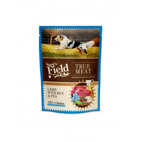Sam's Field True Meat Lamb with Rice & Pea alutasakos eledel 260 g