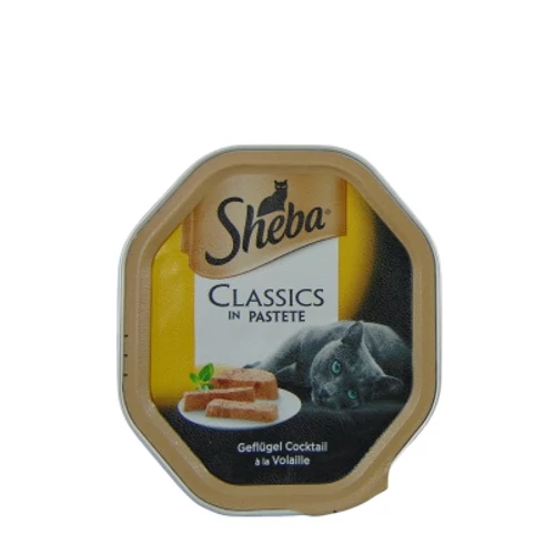 Sheba Classics alutálkás eledel szárnyashússal 85 g