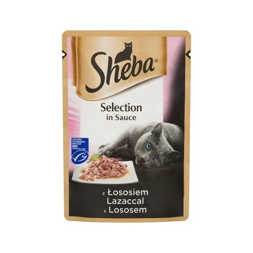 Sheba Selection alutasakos eledel lazaccal 85 g