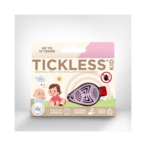 TickLess Baby ultrahangos kullancsriasztó Pink - 1 db