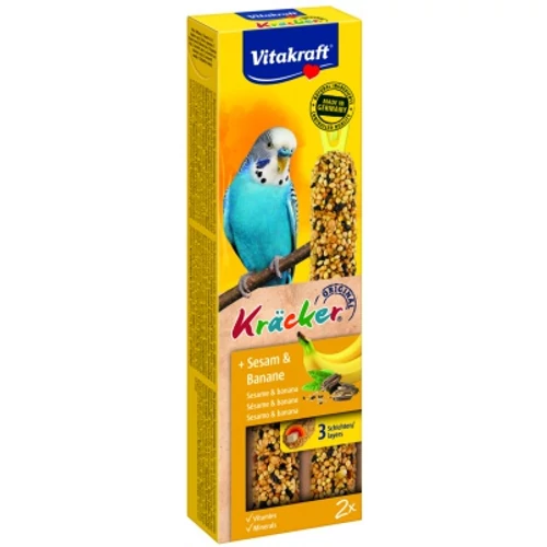 Vitakraft dupla rúd banános hullámospapagájoknak 1 db