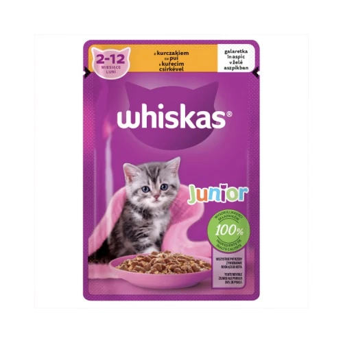 WHISKAS ALUTASAK CSIRKE JUNI ASZPIK 85 G