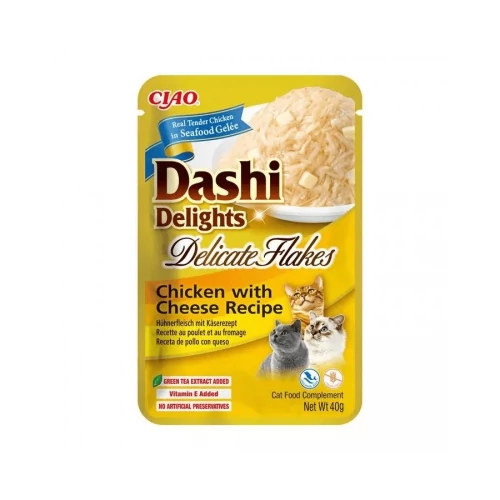 Inaba Cat Dashi Flakes - csirke-sajt 40 g