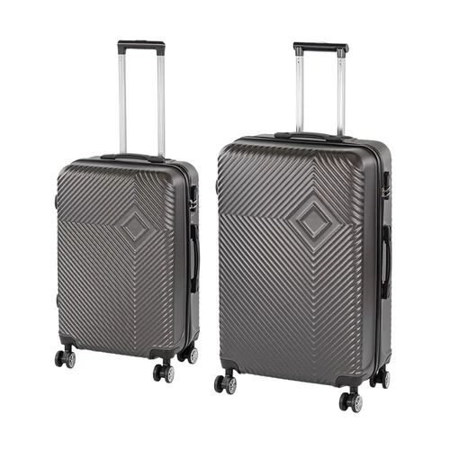 TraveLux Pro XI gurulós bőrönd szett szürke