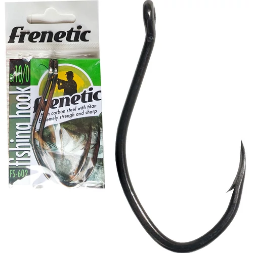 Frenetic horog FS602 black nikkel extra méretes harcsá és tengeri halas horog 2/0