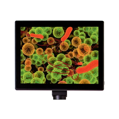 Levenhuk MED 5M digitális mikroszkóp-kamera 9,4" LCD-kijelzővel