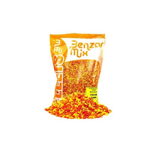 BENZAR MIX MICROPELLET FEEDER 800G COLOR CARP MIX 1.5MM